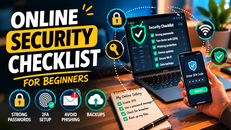 Online Security Checklist for Beginners